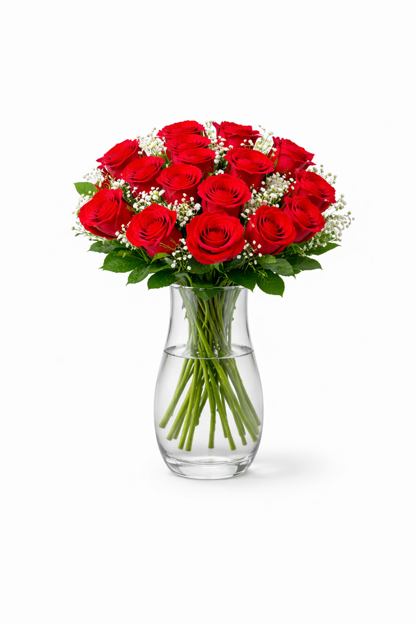 Rose Bouquet w/ Vase