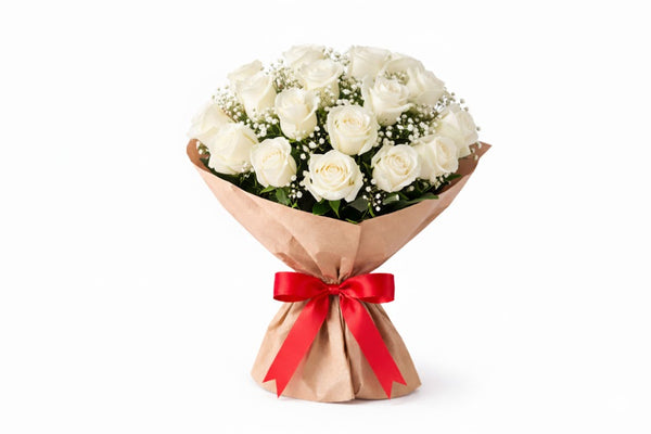 White Rose Bouquet Delivery