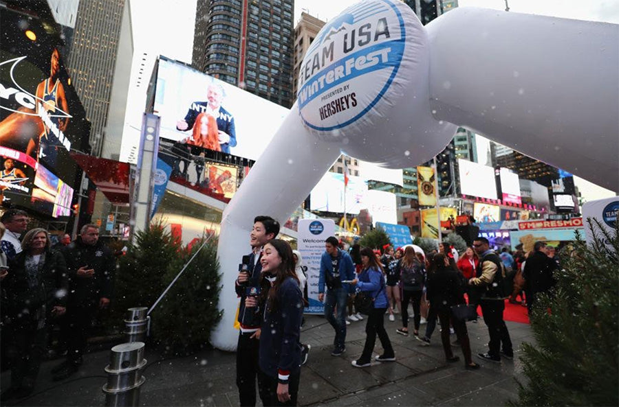 TEAM USA WINTERFEST - TIMES SQUARE